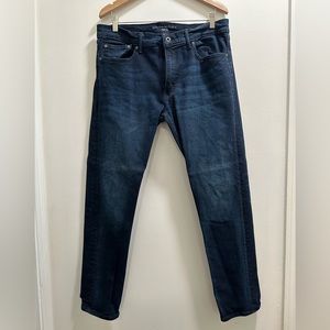 Mens Banana Republic Skinny Dark Wash Jeans 35x34